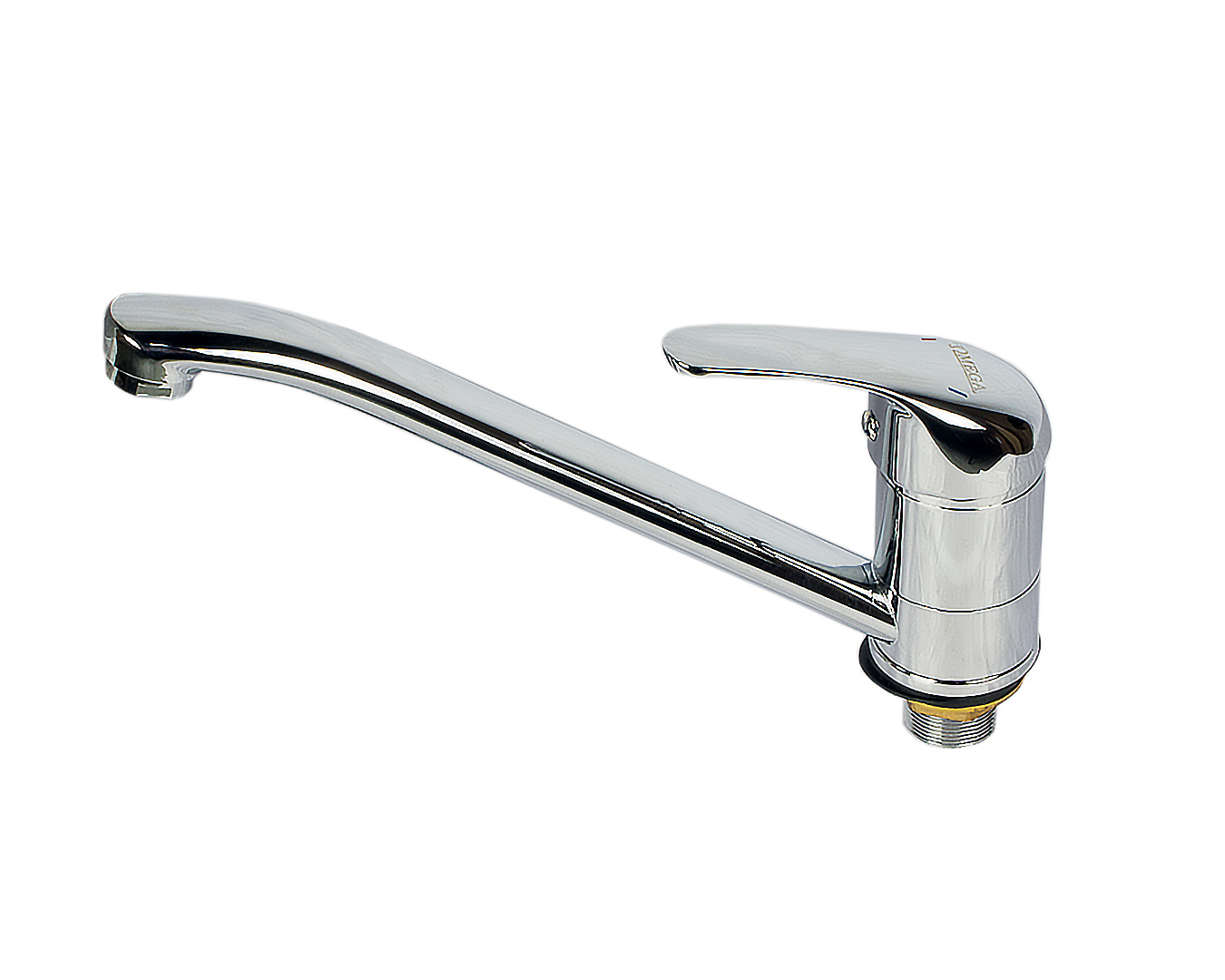 Смеситель д/кухни Oмега (24см) 40 кар. (крепление на гайке) арт.3303 САНТАКОМ му