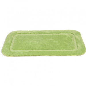 Коврик для ванны 50*80 "Lux Border", плюш ZALEL, Green