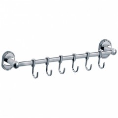L1915-6 Крючки на планке *6 подвижные  LEDEME