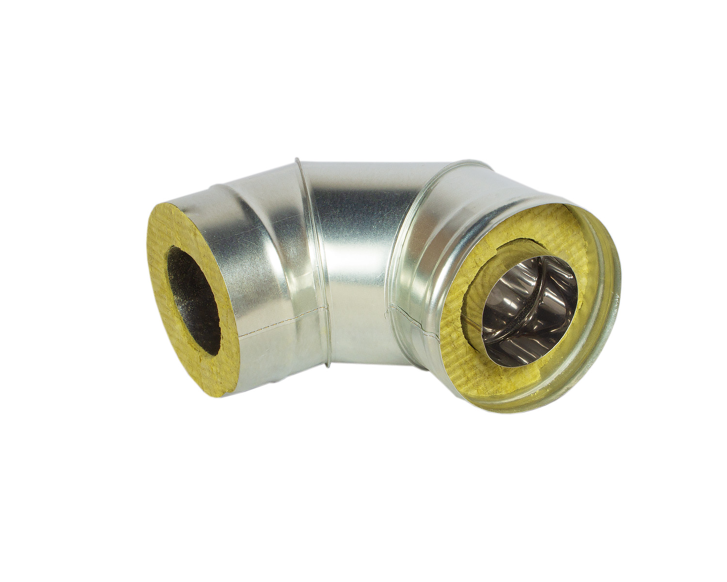 Колено-сендвич нерж./оц. ф 180/100, 0,5 мм  90 гр. По КОНДЕНСАТУ