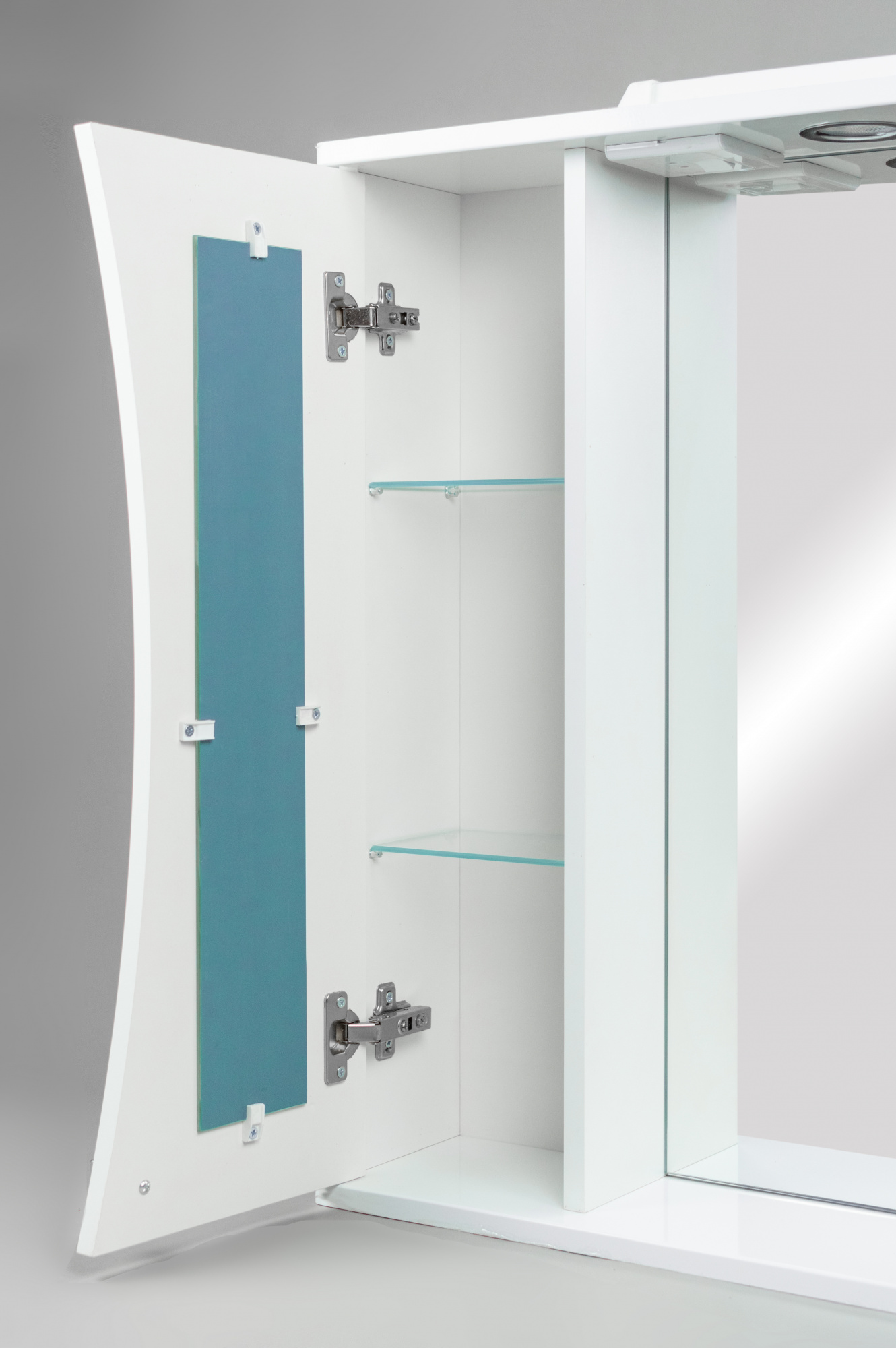 Зеркало 55 Селена(Лана) СВ Белый глянец m v