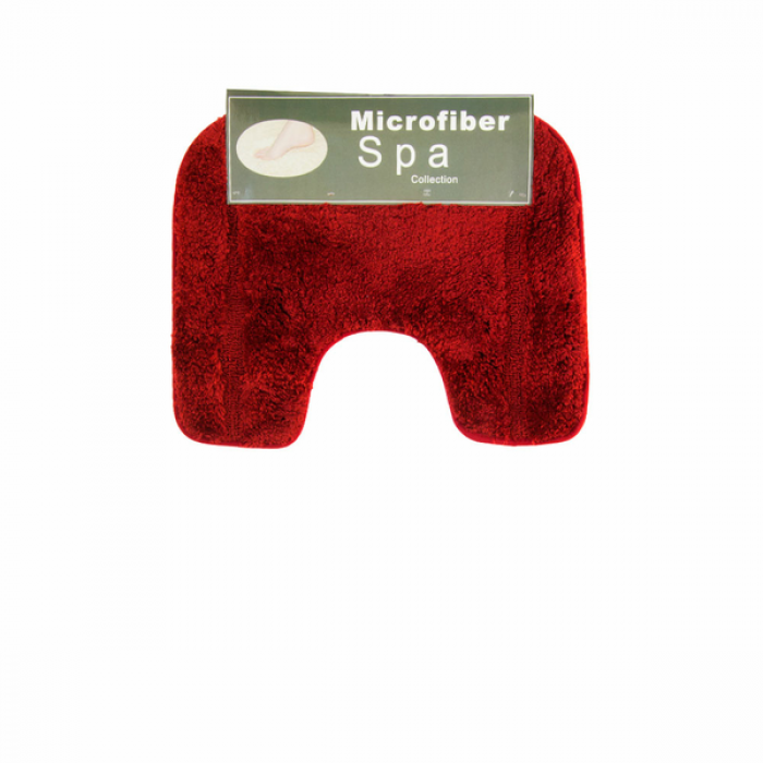 Коврик для туалета 45*55 "Lux Border", плюш ZALEL, Claret