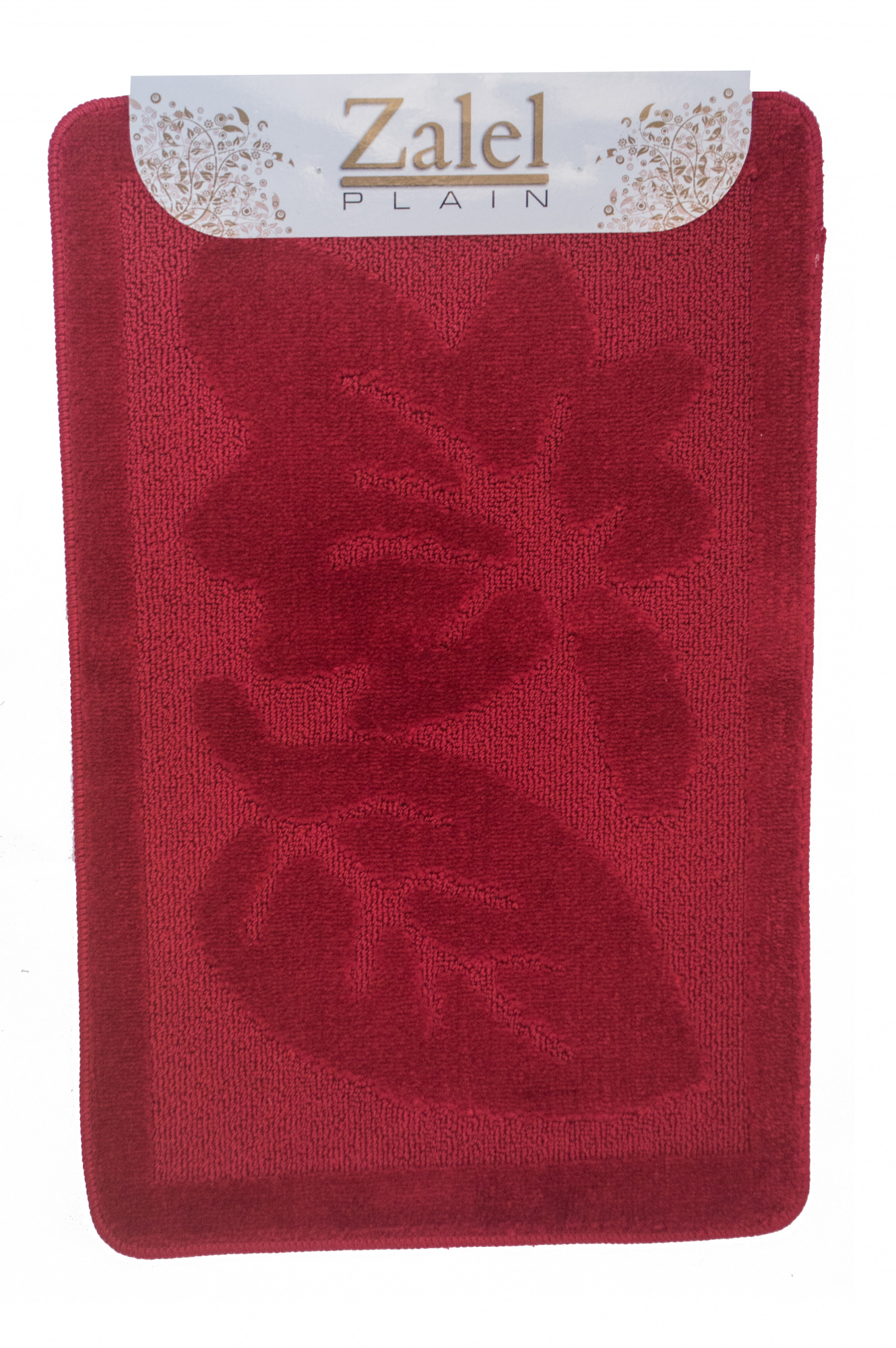 Коврик для ванны 55*85, ZALEL, Red